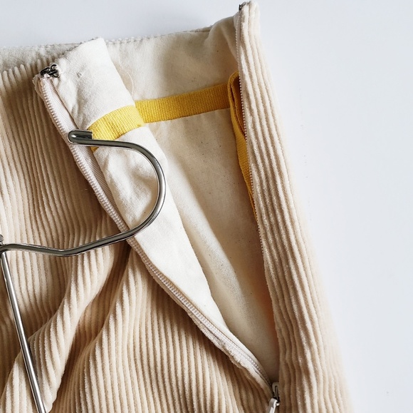 Anthropologie Maeve Tan Corduroy Skirt - Picture 5 of 7